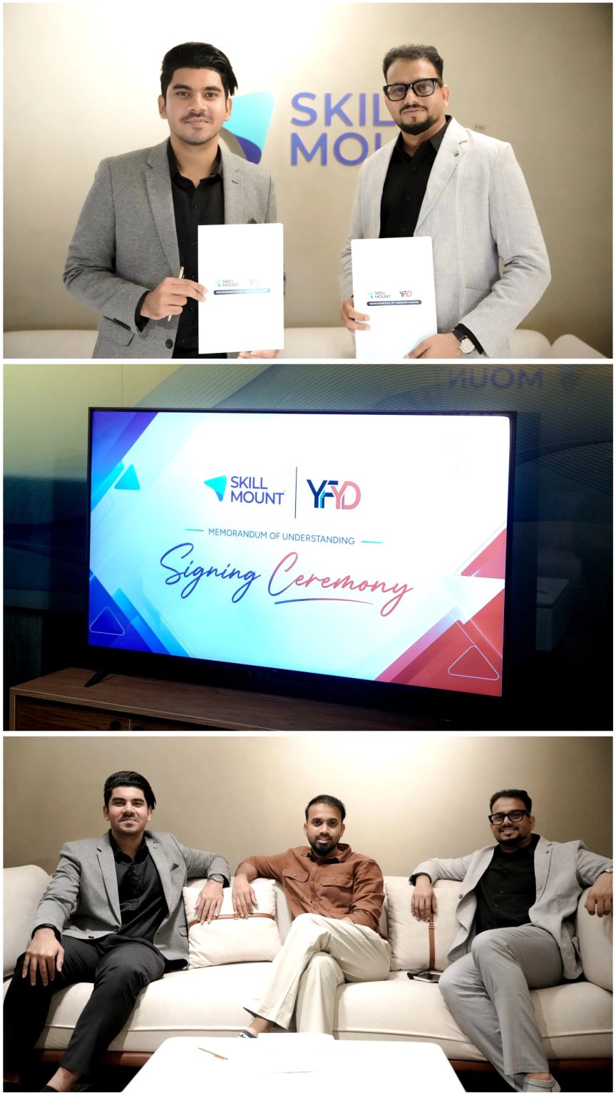 SkillMount and YFYD Memorandum of Understanding Signing Ceremony